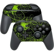 MightySkins NISWPCOI-Green Distortion Nintendo Switch Pro Controller Skin - Green Distortion