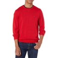 thumbnail image 1 of Jersey Tommy Hilfiger liso con cuello redondo para hombre Haute Red, 1 of 4