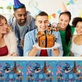 thumbnail image 5 of 1 pack of Stitch tablecloth, easy to clean for birthdays, Christmas, picnics, home kitchen and dining room decorations, picnic table covers, birthday party supplies, and holiday decorations, 5 of 6