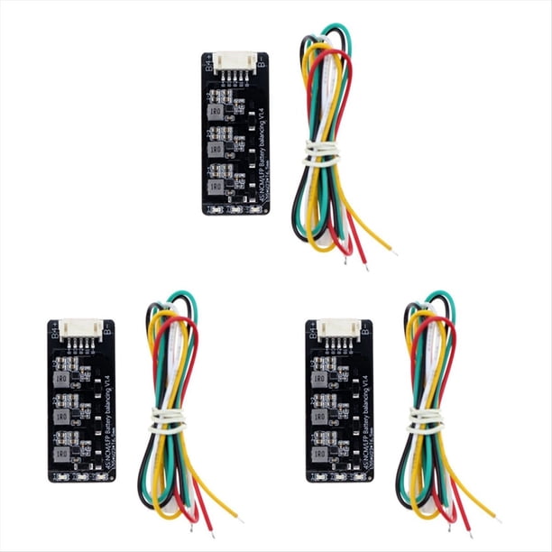 3X 4S Active Balancer Board 1.2A Lifepo4 Li-Ion BateríA de Litio MóDulo Ecualizador de Transferencia de EnergíA VersióN Inductiva