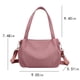 thumbnail image 3 of Bolsa de mensajero de nailon impermeable de gran capacidad | Bolsa de hombro de 15-20 L para gimnasio, viajes, para hombre y mujer | Compatible con portátiles para la escuela, el trabajo, el fitness, 3 of 9