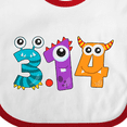 thumbnail image 4 of Inktastic Monsters Like Pi- Pi Day Numbers Boys or Girls Baby Bib, 4 of 4