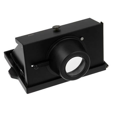 Fotodiox Pro Right Angle View Finder Hood, for 4x5 Field Camera, fits Linhof 4x5 View Camera -- Right Angle Mirror