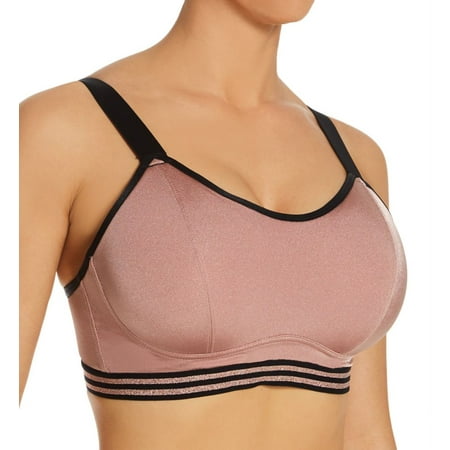

Women s Pour Moi 97003 Energy Empower Convertible Underwire Sports Bra (Rosegold 34F)