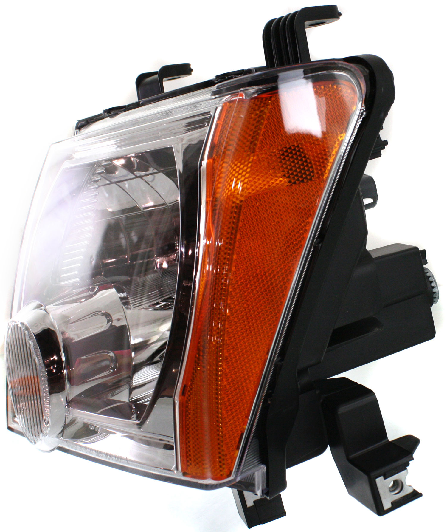 Replacement N100138Q Headlight Compatible With 2005-2015 Nissan Xterra Left Driver Halogen With bulb(s) CAPA Certified