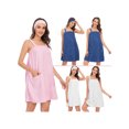 thumbnail image 2 of Topcobe Peignoir Sans Manches pour Femmes avec Poche, S-2TG Rose, 2 of 8