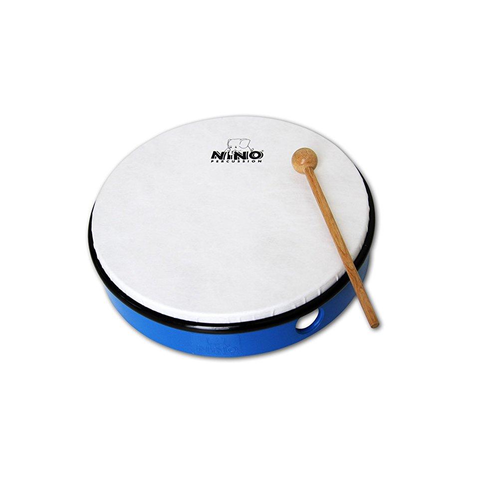 nino percussion abs 10inch pretuned frame hand drum (blue) Walmart