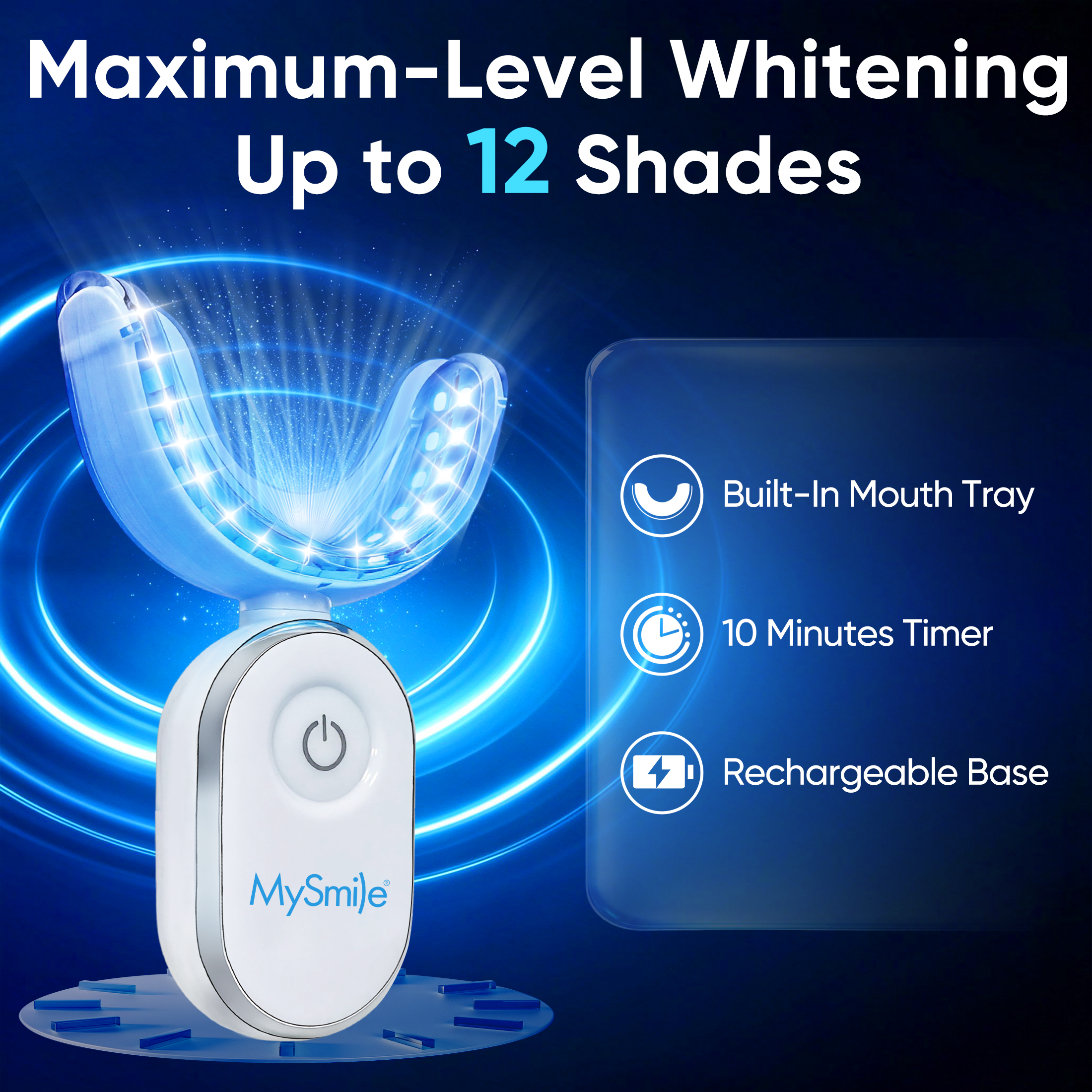 MySmile Pro Teeth Whitening Kit with 28-LED Light photo 3