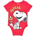 thumbnail image 5 of Snoopy Boys 4 Pack Character Onesies, Infant, 5 of 5