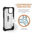 thumbnail image 5 of UAG iPhone 12 Mini Case [5.4-inch screen] Rugged Lightweight Slim Shockproof Transparent Plasma Protective Cover, Ice, 5 of 7