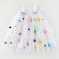 thumbnail image 2 of HCNTES Baby Girls Tutu Dress Birthday Party Dresses Summer Sleeveless Dress Size 1 6T, 2 of 9