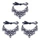 thumbnail image 1 of Qarigey Collar de mujer, gargantillas, colgantes, gargantilla para niñas, adorno de cuello, fiesta, banquete, damas, babero brillante, Type4 NO4, 1 of 6