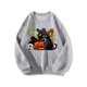 thumbnail image 3 of Sudadera Con Estampado De Gato De Halloween, Sudadera Casual De Manga Larga Con Cuello Redondo Para Otoño E Invierno, Ropa De Mujer, 3 of 4