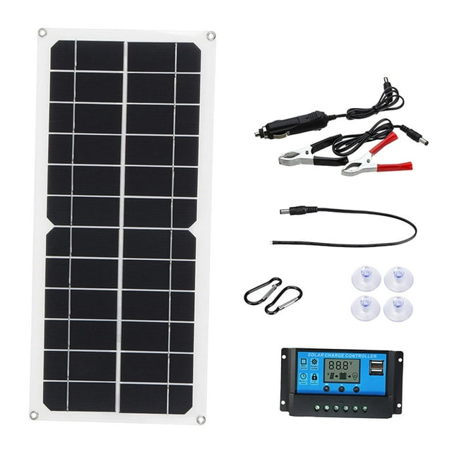 Rongfmy freneci Solar Panel Kit Battery Regulator Controller 1Set 40AController