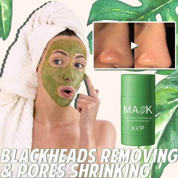 Purifying Clay Stick Green Tea Purifying Clay Stick Green Tea Purifying Clay Stick  Cleansing  Stick Green Tea Face Moisturizing Oil Control Deep Cleaning Clay Stick