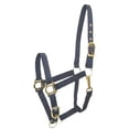 thumbnail image 2 of Gatsby Adj Nylon Halter/Snap Oversize Navy, 2 of 2