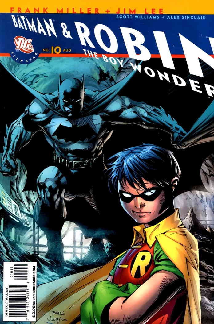 Cover of All Star Batman & Robin, the Boy Wonder #10