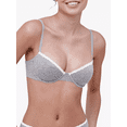 thumbnail image 2 of Skarlett Blue HEATHER GREY Adorned Underwire Demi Cotton Bra, US 32DDD, UK 32E, 2 of 4