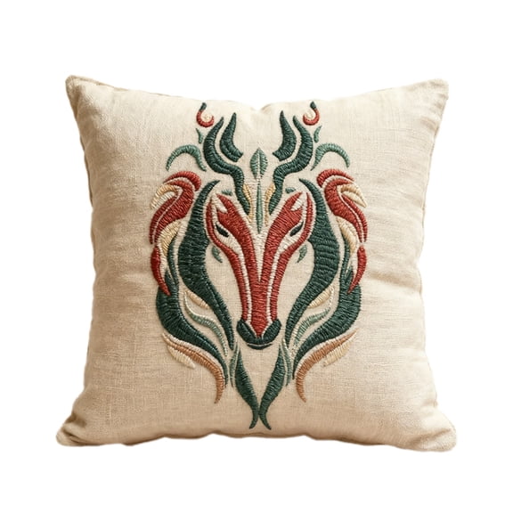 Horse Pillow Cover 18x18, Western Decorative Cushion Cases, Pillowcase for Sofa Couch