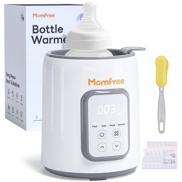 Calentador de biberones Momfree 8 en 1 Fast para leche materna y fórmula