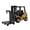 forklift, variant on 1/64 RC Forklift Toy Mini Remote Control Forklift Truck - Alloy Construction with Movable Fork, Rechargeable Battery, 30 Min Playtime, 3 Roadblocks & Accessories,with Lights & Sounds