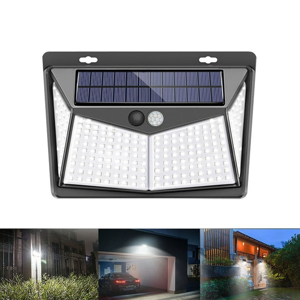 1 Pack 208 led solar motion sensor light outdoor with Motion Sensor