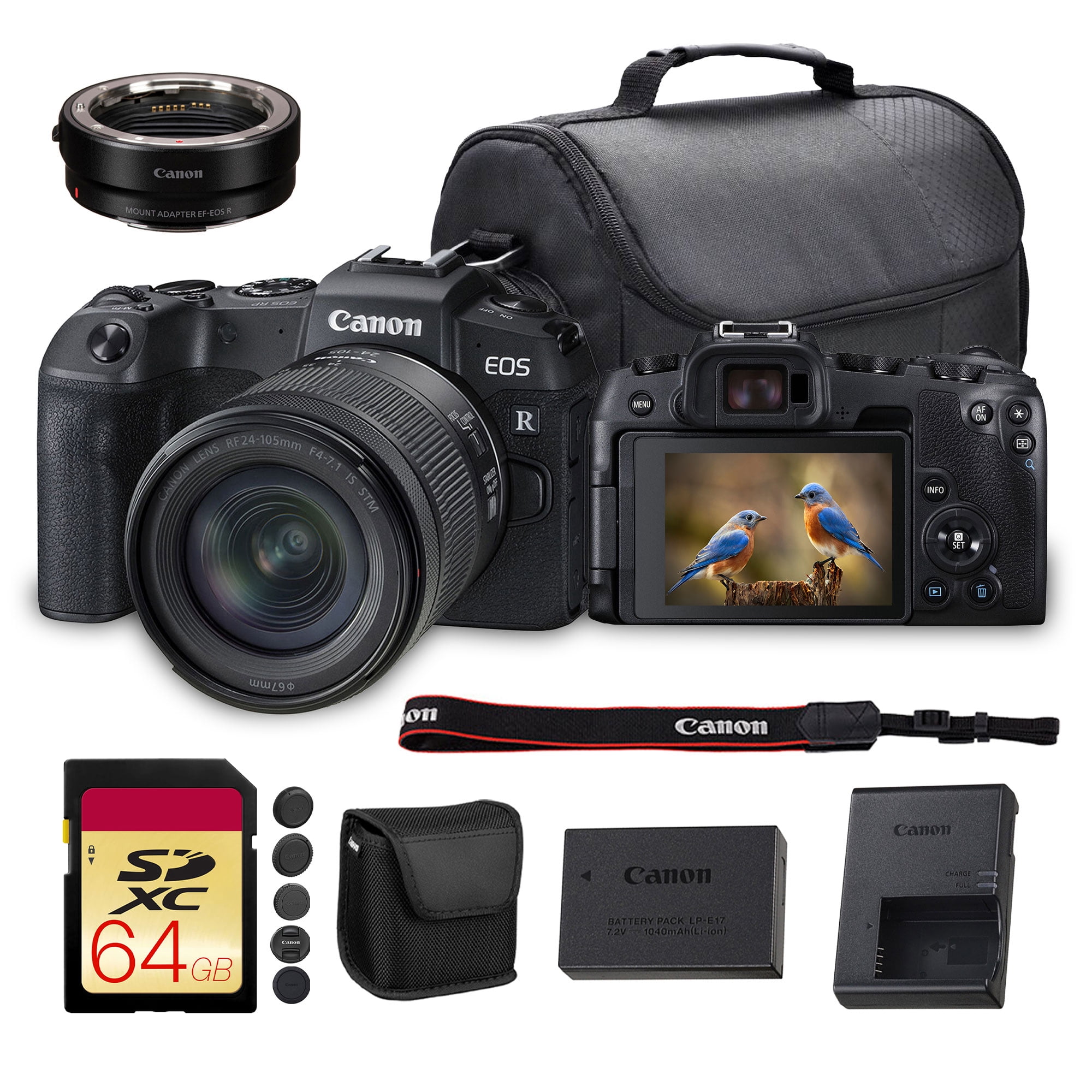 Canon EOS M6 Mirrorless Digital Camera with 15-45mm Lens | 24.2MP