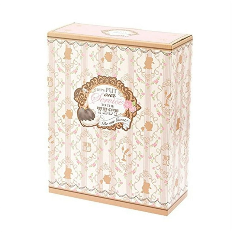 Disney Japan Beauty and the Beast Be Our Guest Resin Stand Mirror