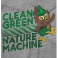 thumbnail image 2 of Woodsy Owl Clean Green Nature Machine Romper Boys or Girls Infant Baby Brisco Brands 12M, 2 of 6