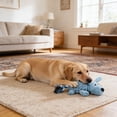 thumbnail image 3 of ERK 1Pcs Durable Chew For Aggressive Chewers Interactive Squeaky Mop Cleaning Teeth Cleaning, 3 of 5