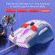 thumbnail image 5 of Juego de programación macro de 10 teclas Diseño de versión mecha de ratón Ingeniería humana Ratón mecánico de computadora con cable Retroiluminación RGB, 5 of 6
