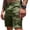 Camouflage Green-T7, variant on Cargo Shorts for Men Multi Pocket Elastic Waist Short Drawstring Ripstop Straight Leg Camo Cargo Pants Casual Loose Fit Hiking Running Outdoor Pants,Black XL