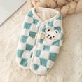thumbnail image 5 of Lohuatrd Pet Clothes Fashionable Checkerboard Pattern Winter Dog Vest Soft Pet Plush Jacket Coat Pet Supplies, 5 of 7