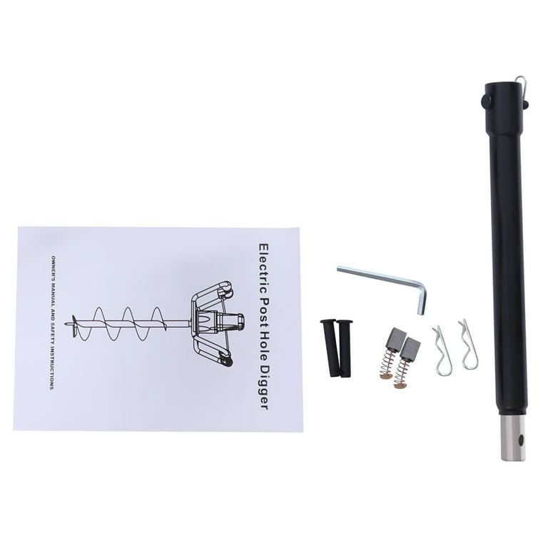 OUKANING 1500W 1.6HP Electric Post Hole Digger Auger Digging
