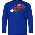 thumbnail image 3 of Inktastic Red Monster Truck Action Long Sleeve Youth T-Shirt, 3 of 5