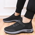thumbnail image 5 of AUDeals Men's Running Shoes Wide Fit Non Slip Athletic Sneakers Lightweight Cushion Walking Tennis Shoes, 5 of 7