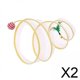 thumbnail image 1 of Túnel para gatos,Juguete divertido con forma de túnel plegable para gatos y gatitos,Tienda de juegos para interiores con juguete interactivo,Juguetes para gatos Túneles Suministros para, 1 of 8