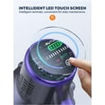 thumbnail image 5 of Buture VC70 Cordless Stick Vacuum Cleaners 55mins 450W 40KPa with Touch Display Powerful Lightweight Vacuum Cleaner for Carpets Floors Pet Hair Home, 5 of 10