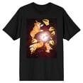 thumbnail image 4 of Corgi And Tacos In Space Men's Black T-Shirt-Large, 4 of 7