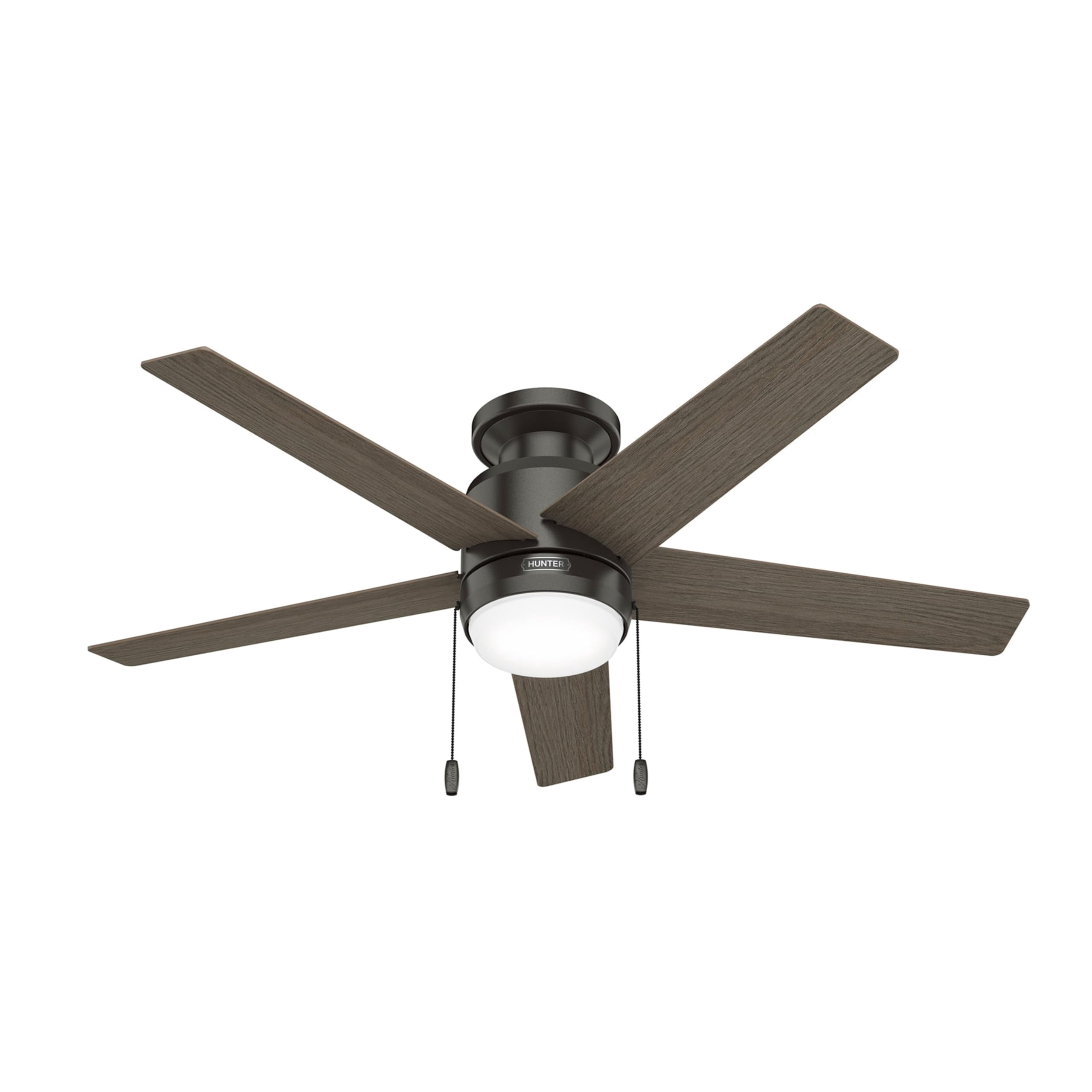 Restored Hunter Fan 44 inch Noble Bronze Indoor Ceiling Fan with LED