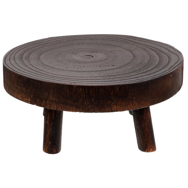 Miangastore Tabouret Mini en Bois pour Café pour Présentation à la Maison Support Décoratif avec Points de Soutien Stables 6,5 Pouces