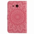 thumbnail image 2 of For Samsung Galaxy Tab E 9.6 T560 (not fit T560NU) Sunflower Embossed PU Leather Flip Stand Case Auto Wake/Sleep Smart Cover, 2 of 7
