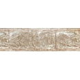 thumbnail image 2 of Concord Wallcoverings Wallpaper Border Abstract Pattern Stones Pine Needles Cones for Bedroom Cottage, Beige Cream Brown Yellow White, 7 Inches by 15 Feet WL5665B, 2 of 4