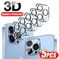 thumbnail image 1 of Película protectora de cámara para iPhone 11 12 13 Pro Max, cristal protector de lente trasera para iPhone 13 14 PRO XS MAX XR 12 Mini, cristal 3D, 5 uds. Tan Jianjun unisex, 1 of 1