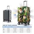 thumbnail image 4 of Fuzoiu patrick’s day gnomes Print Suitcase Cover,Washable Luggage Covers for Suitcase,Elastic Luggage Protector Cover,Scratch Resistant Travel Suitcase Covers-Small, 4 of 7