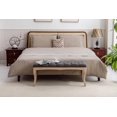 thumbnail image 2 of Diamond Tufted Upholstered Bench Ottoman, Luxury Living Room Footrest & Dining Bench, 2 of 8