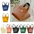 thumbnail image 3 of AOOOWER DIY Knitting Crochet Handbag Sewing Accessories PU Bottoms Handles for Handbags, 3 of 20
