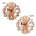 thumbnail image 6 of GadgetVLot Wooden Wall Clock Gardening Trees Bird Clock Wag On The Wall Wall Watch Mute Wooden Creative Home Ornament, 6 of 11