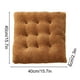 thumbnail image 3 of Cojín de asiento de vellón grueso y cálido para silla de comedor, silla de oficina, silla de estudiante, uso doméstico, mejora la comodidad., 3 of 6