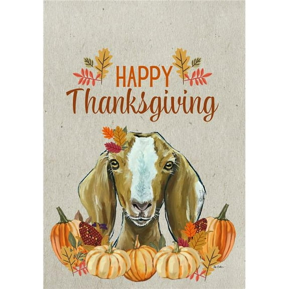 Goat - HHS Best of Breed Thanksgiving House Flag